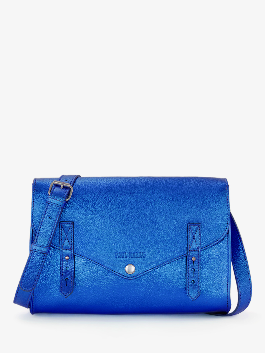 Sac bleu cuir online