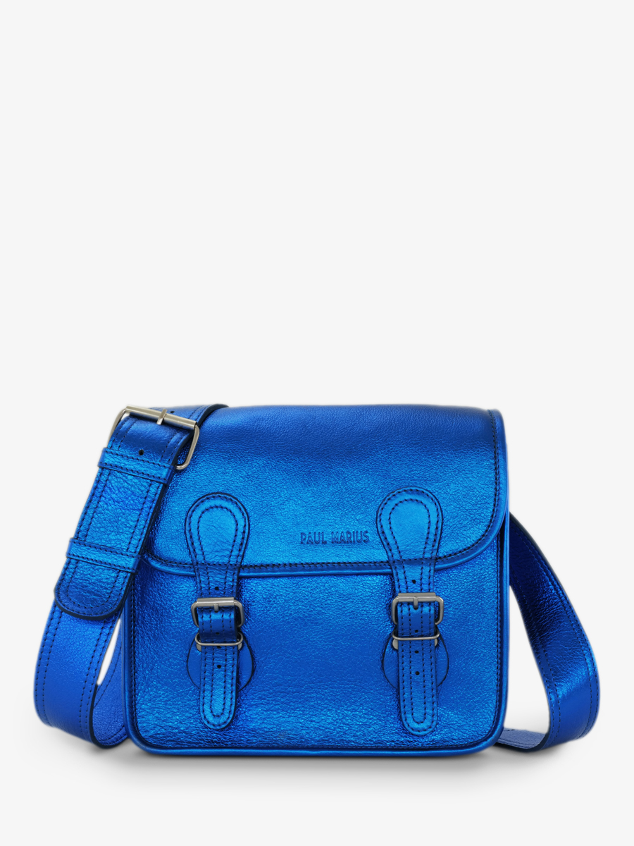 photo-vue-de-face-sac-bandouliere-cuir-femme-bleu-la-sacoche-s-ultraviolet-paul-marius-m02s10-uv-b