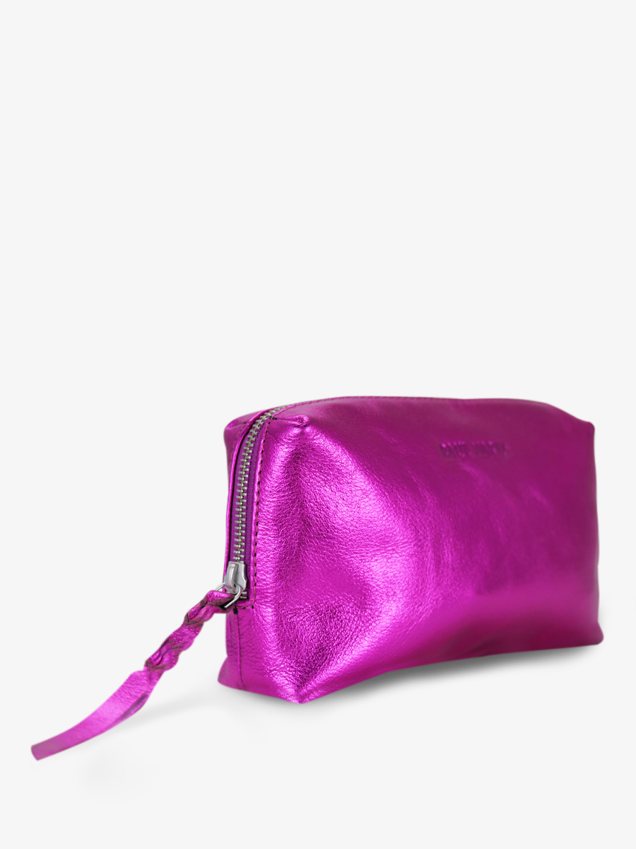 photo-vue-de-cote-pochette-cuir-femme-rose-adele-ultraviolet-paul-marius-m500-uv-pi