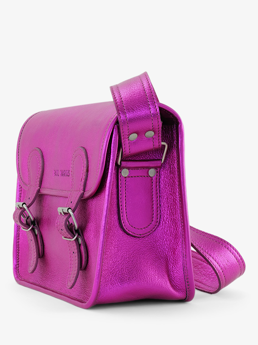 photo-vue-de-cote-sac-bandouliere-cuir-femme-rose-la-sacoche-s-ultraviolet-paul-marius-m02s10-uv-pi