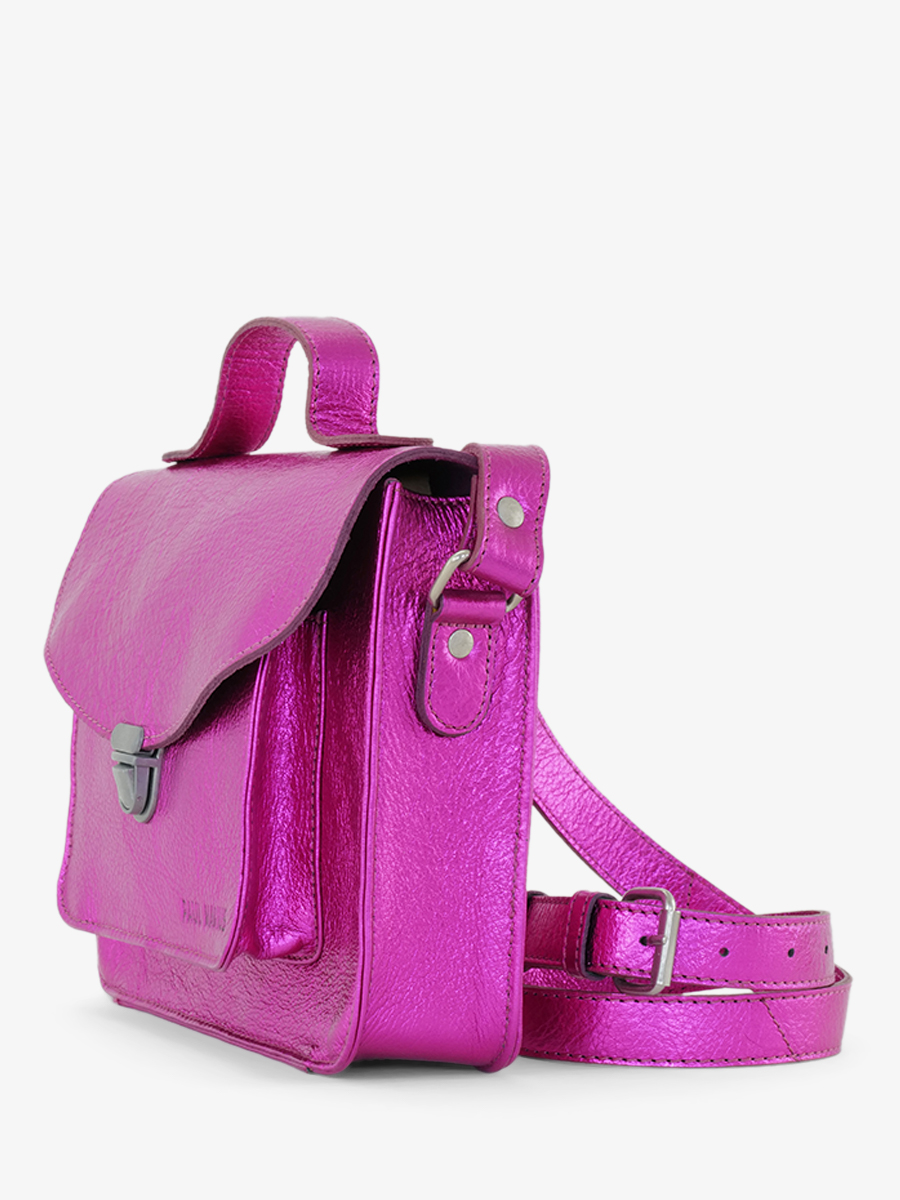 photo-vue-de-cote-sac-bandouliere-cuir-femme-rose-mademoiselle-george-ultraviolet-paul-marius