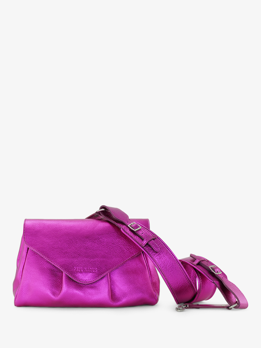 photo-vue-de-face-sac-bandouliere-cuir-femme-rose-suzon-m-ultraviolet-paul-marius