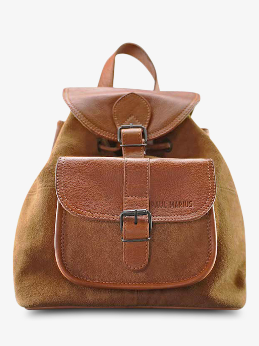 photo-vue-de-face-sac-a-dos-cuir-femme-marron-lebaroudeur-pampa-naturel-caramel-paul-marius-m39-ol-l