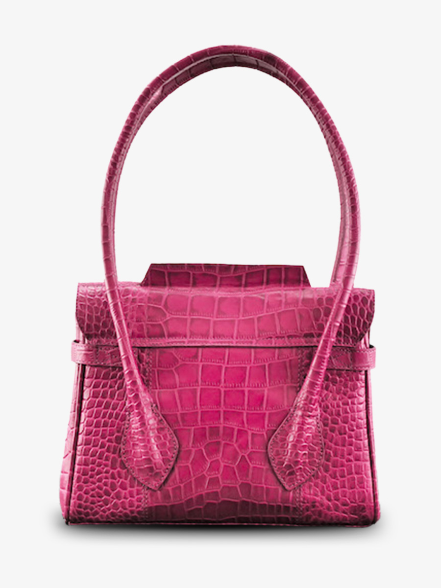 photo-vue-de-dos-sac-a-main-cuir-femme-rose-colette-s-alligator-cocktail-tourmaline-paul-marius-w28s-a-pi