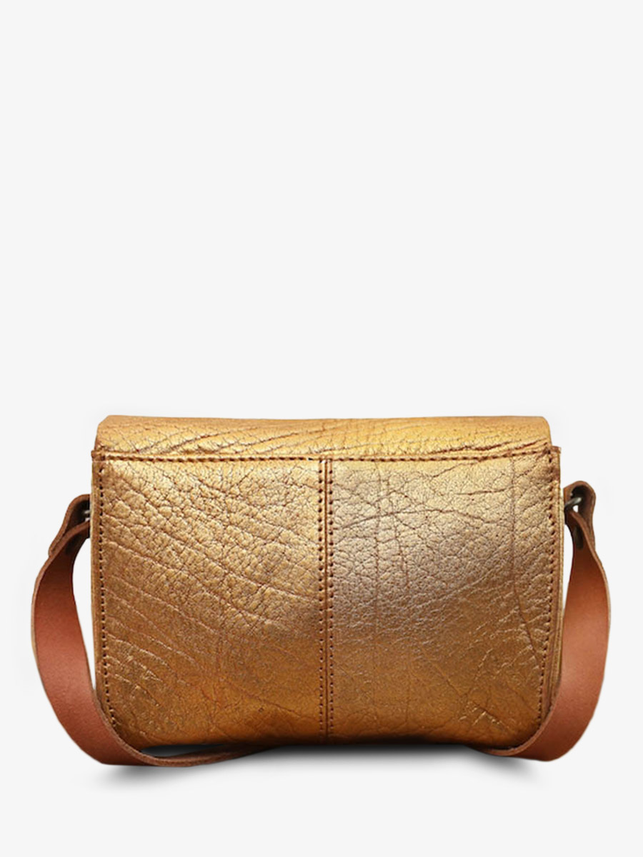photo-vue-de-dos-sac-bandouliere-cuir-femme-dore-le-mini-indispensable-dore-paul-marius-w08s-gd