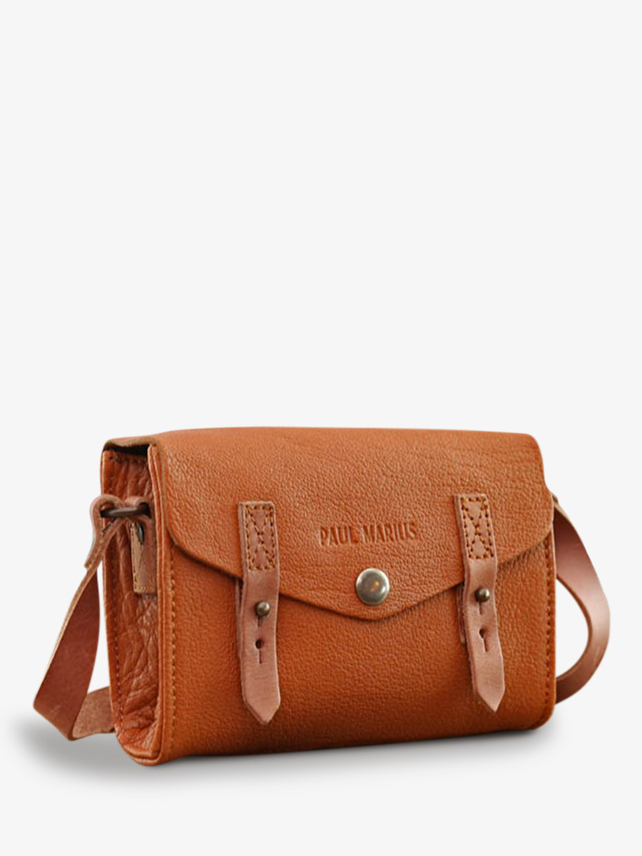 Le Mini Indispensable Empreinte - sac bandoulière cuir femme