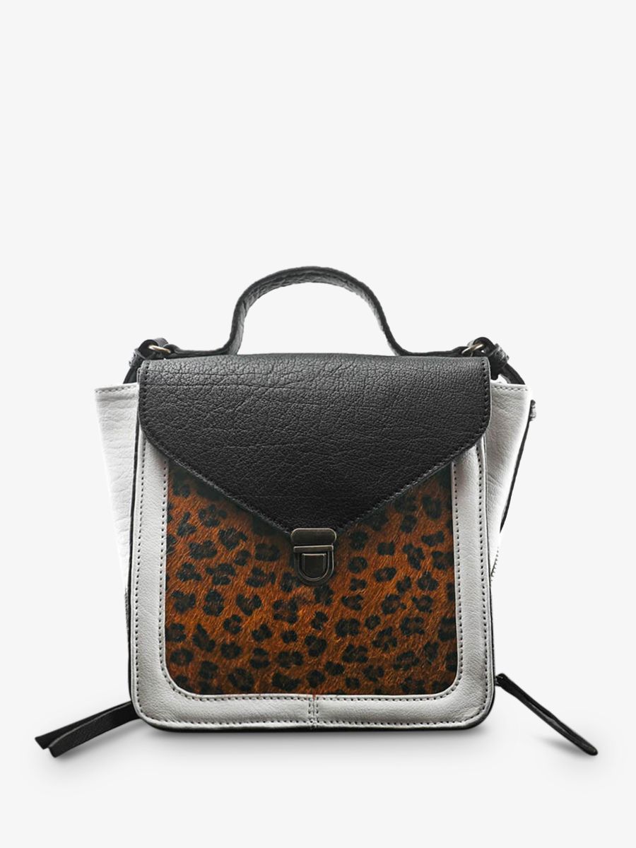 photo-vue-de-cote-petit-sac-bandouliere-cuir-femme-noir-blanc-mistinguette-leopard-noir-blanc-paul-marius-w20-lp-b-w