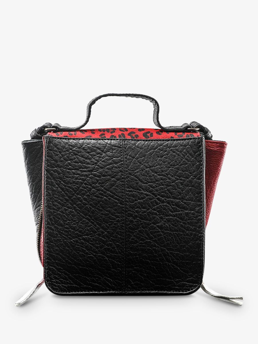 photo-portee-petit-sac-bandouliere-cuir-femme-noir-rouge-mistinguette-leopard-noir-rouge-paul-marius-w20-lp-b-r