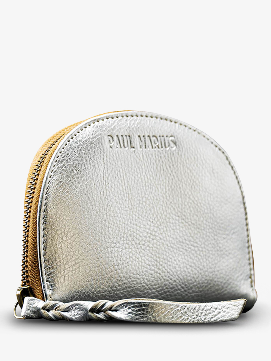 photo-vue-de-cote-portefeuille-cuir-femme-argente-leportefeuille-manon-argente-paul-marius-m32-s