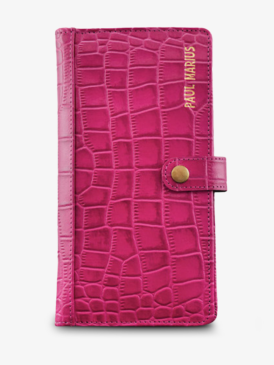 photo-vue-de-cote-portefeuille-cuir-femme-rose-leportefeuille-charlotte-n2-alligator-cocktail-tourmaline-paul-marius-m67-a-pi