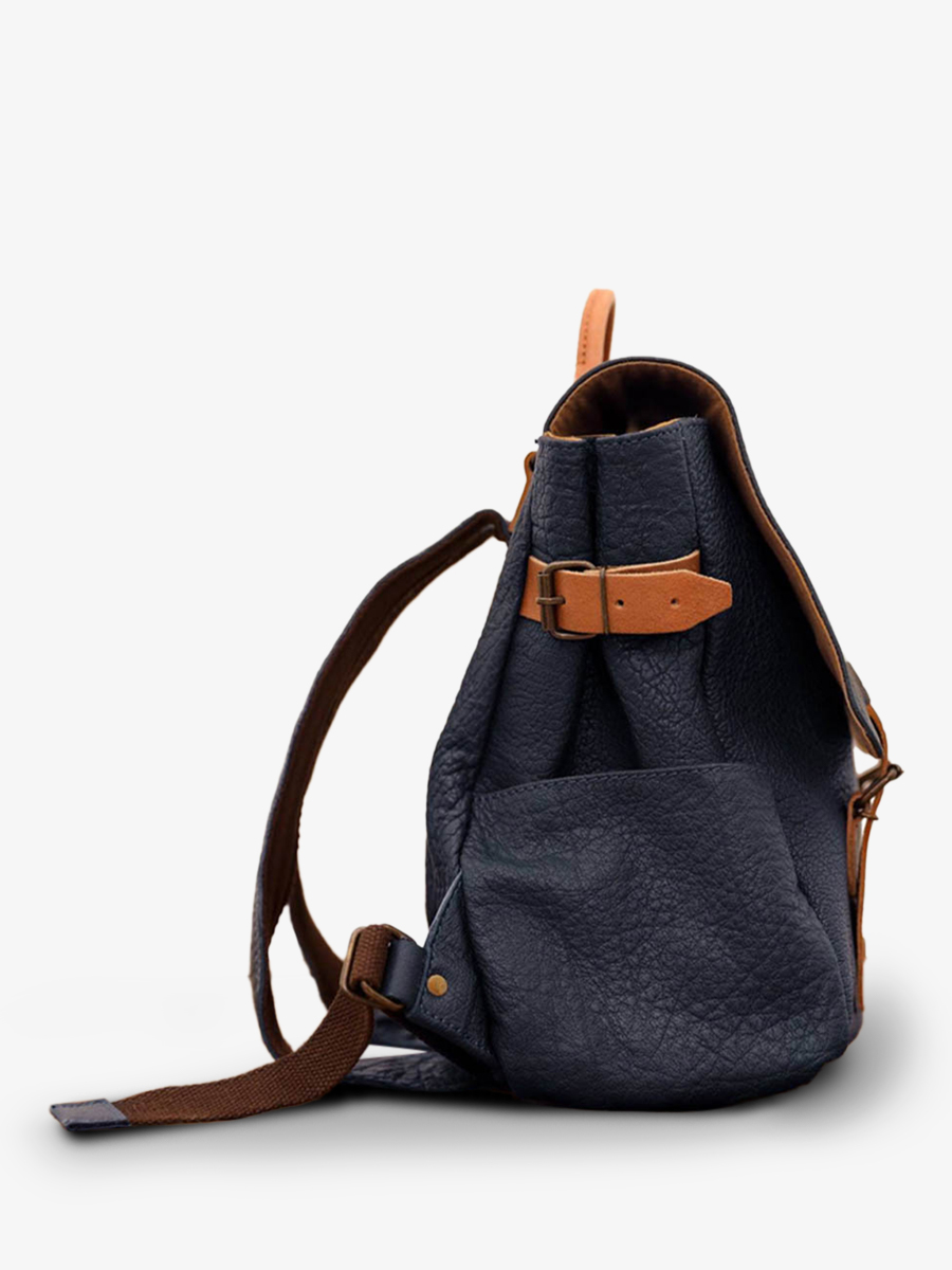 photo-vue-de-cote-sac-a-dos-en-cuir-bleu-laudacieux-bleu-encre-paul-marius-w14-db