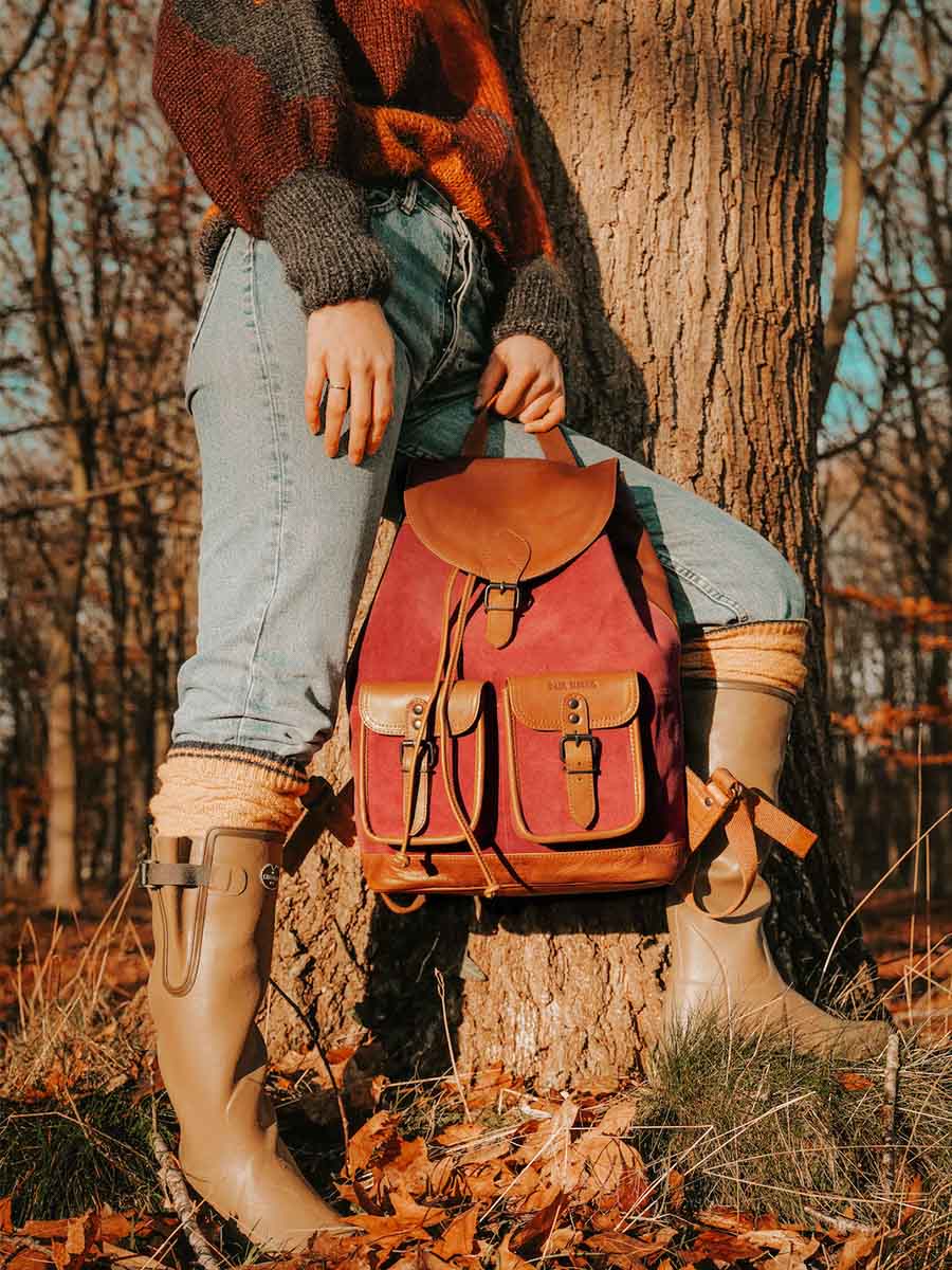 Sac a dos en cuir vintage discount