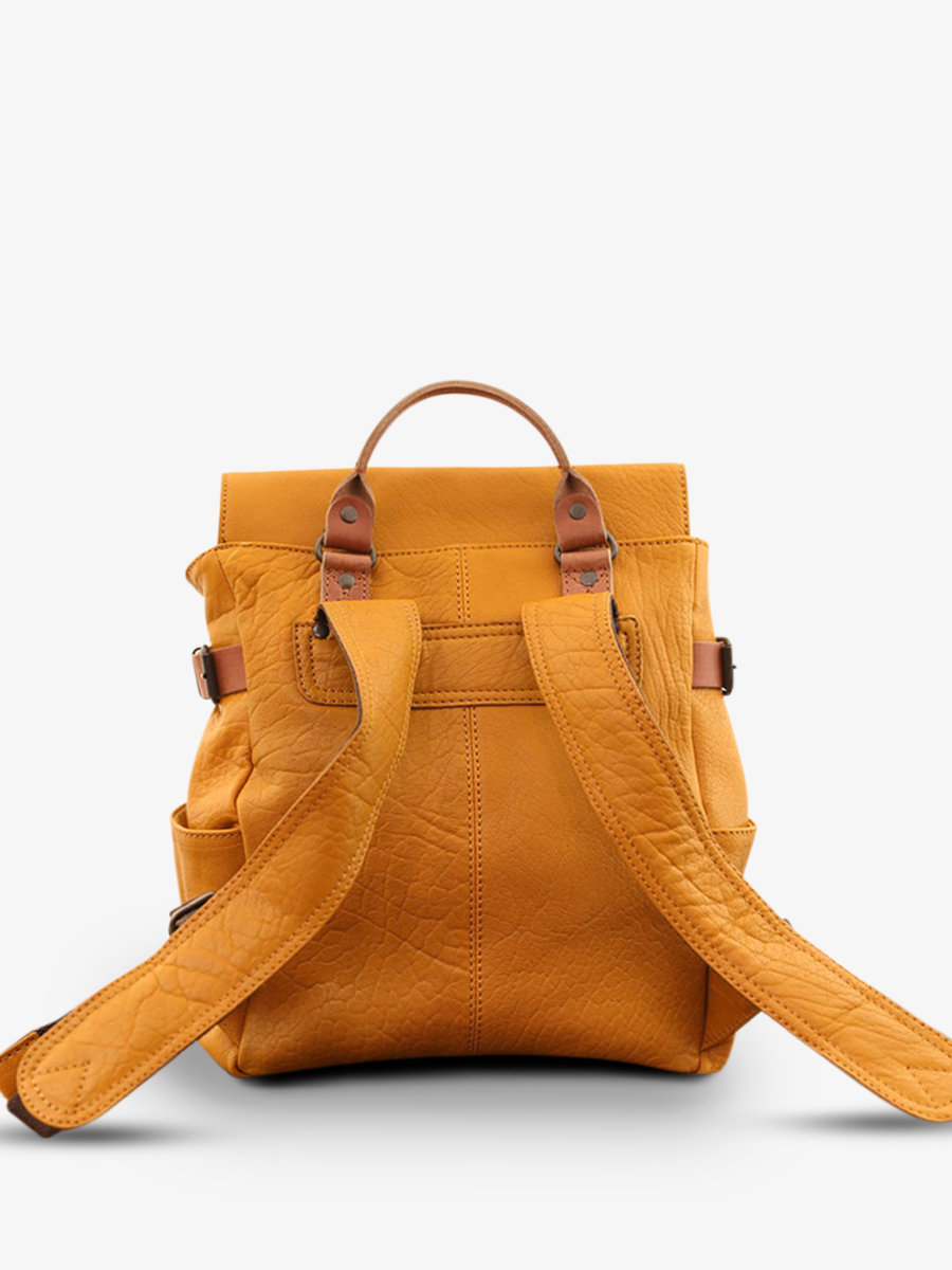 photo-vue-de-dos-sac-a-dos-en-cuir-jaune-laudacieux-safran-paul-marius-w14-y