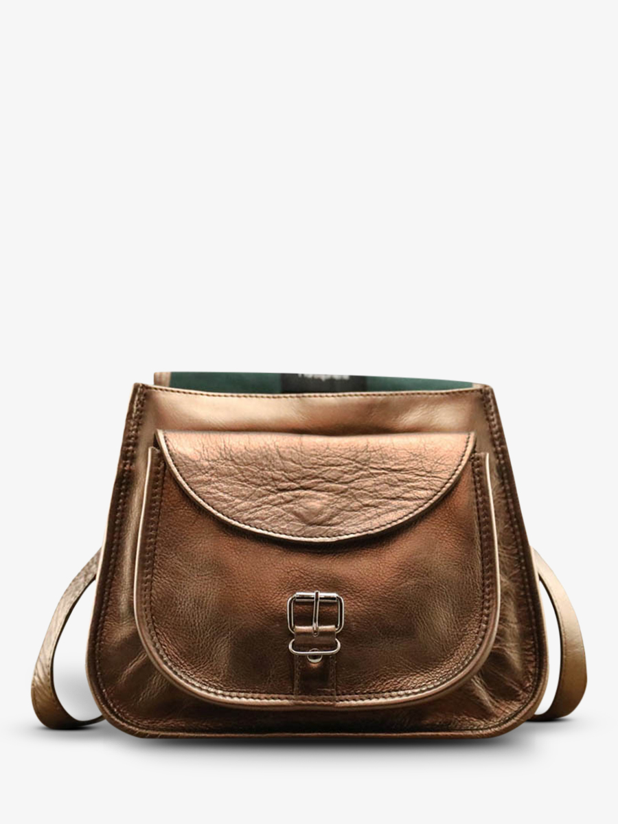LaBesace Cuivre sac bandouliere cuir femme Cuivre PAUL MARIUS