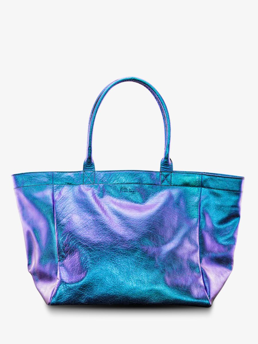 photo-vue-de-face-sac-cabas-cuir-femme-paulmarius-bleu-monpartenaire-m-scarabee-paul-marius-m300m-p-blu