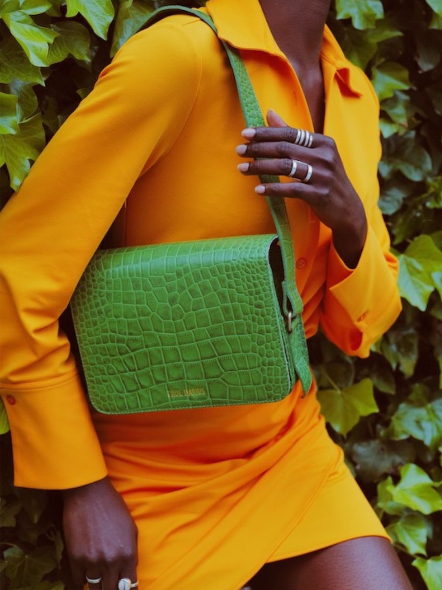 photo-portee-sac-bandouliere-cuir-femme-vert-lebaguette-alligator-cocktail-jade-paul-marius-w29-a-gr