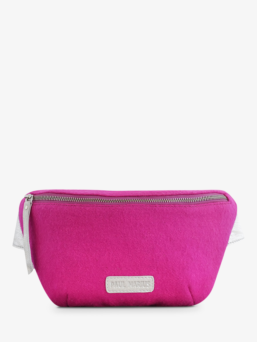 photo-vue-de-face-sac-banane-en-cuir-rose-labanane-50s-fuchsia-paul-marius-m503-fifties-pi