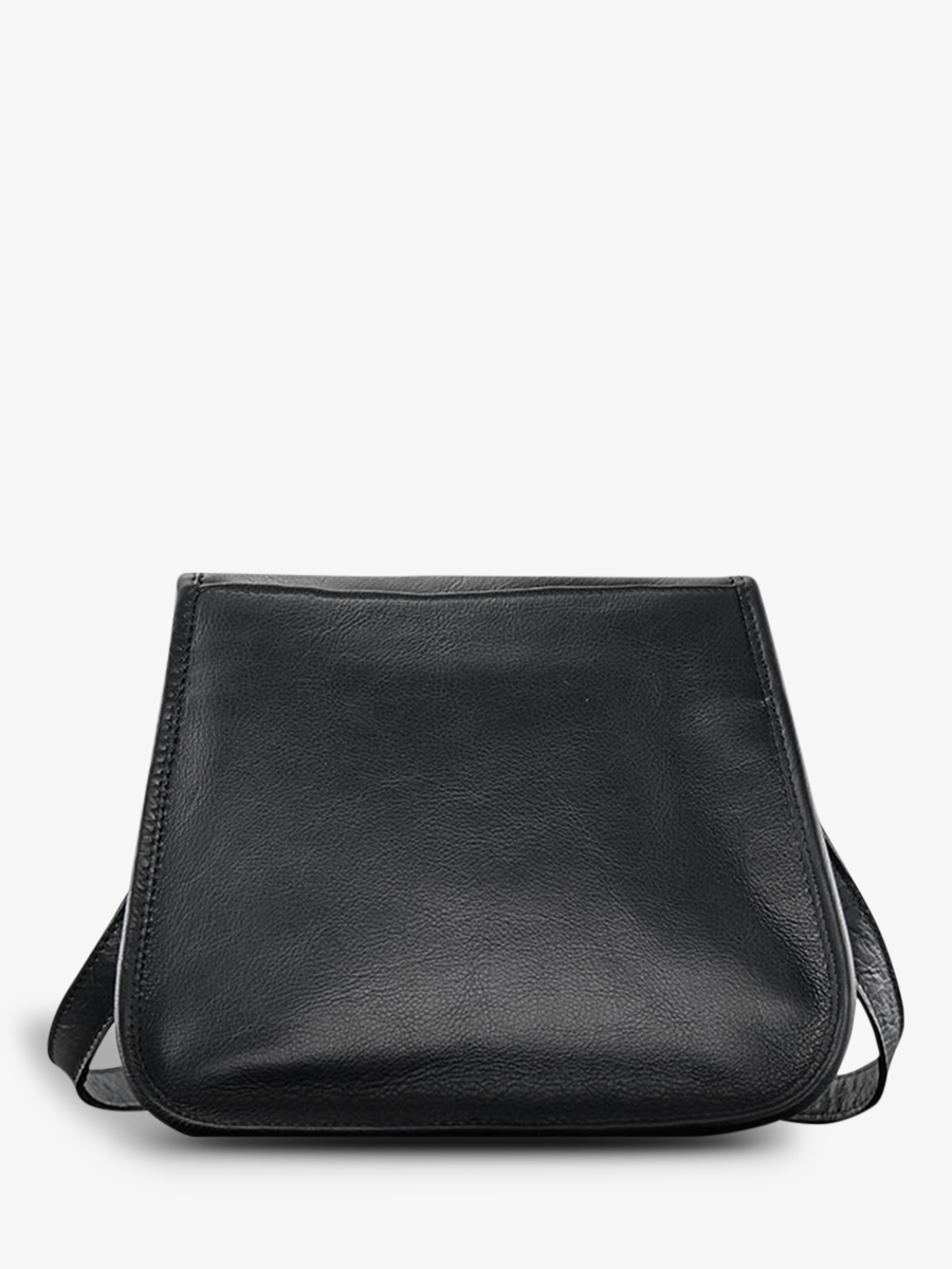 Sac à main bandoulière cuir noir on sale