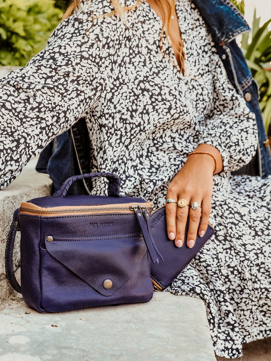 Sac paul marius shop bleu marine