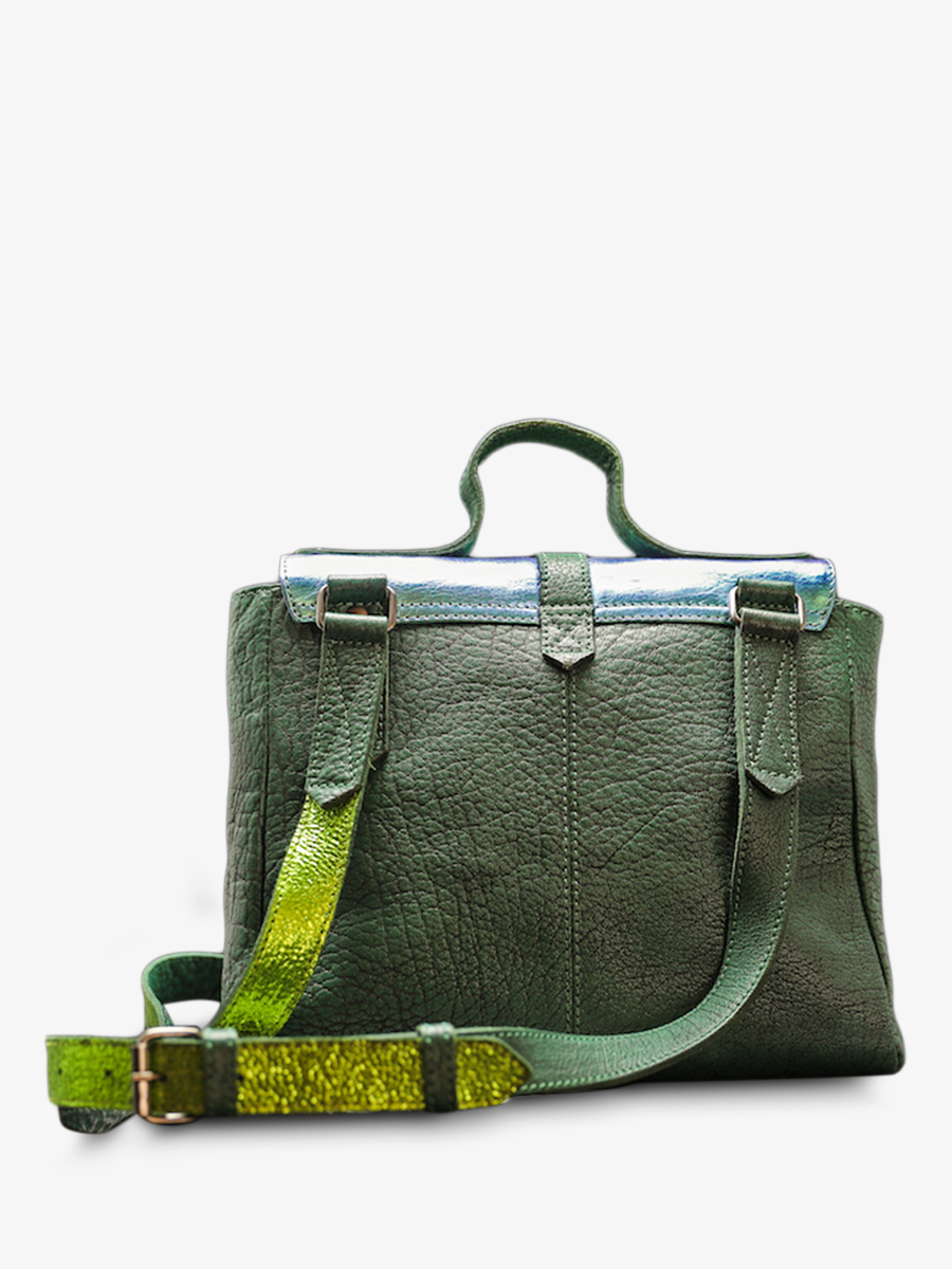 photo-vue-de-dos-sac-bandouliere-cuir-femme-multicolore-lecorneille-chimere-dragon-paul-marius-w23-ch-gr