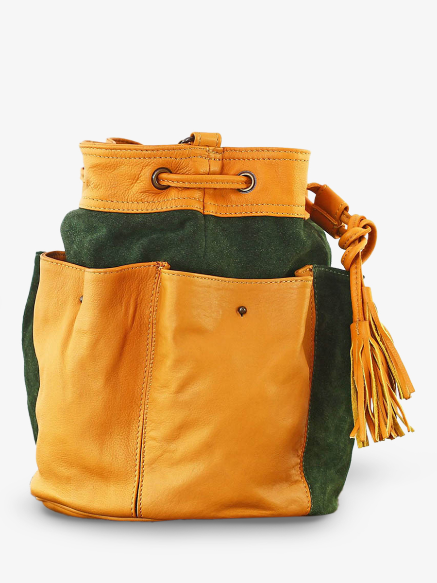 photo-vue-de-cote-sac-bandouliere-cuir-femme-jaune-vert-fleur-safran-kaki-paul-marius-w10-y-k