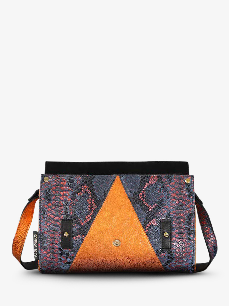 photo-interieur-sac-bandouliere-cuir-femme-bleu-orange-lindispensable-python-abysse-orange-metallise-paul-marius-w08-p-ab-mco