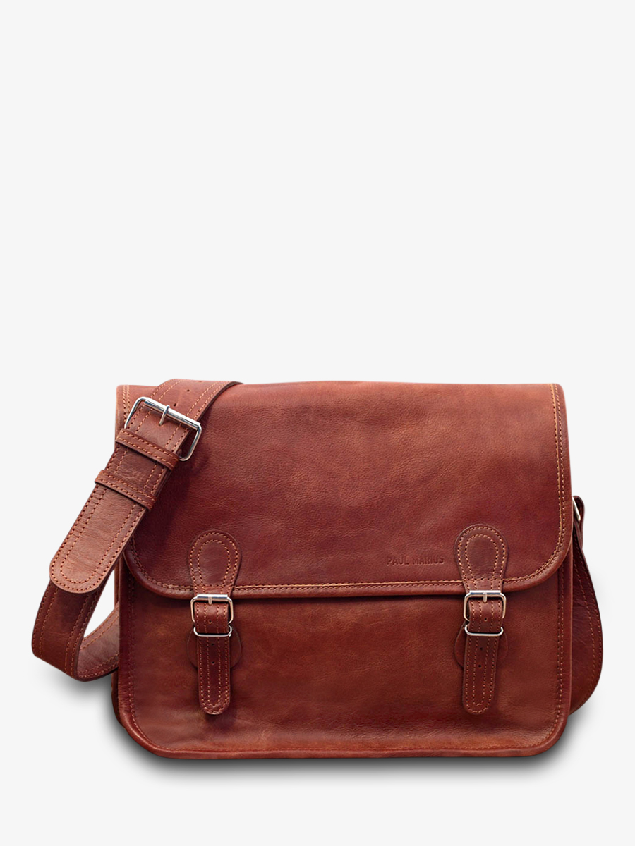 LaPochette de PAUL Naturel - sacoche homme cuir Marron