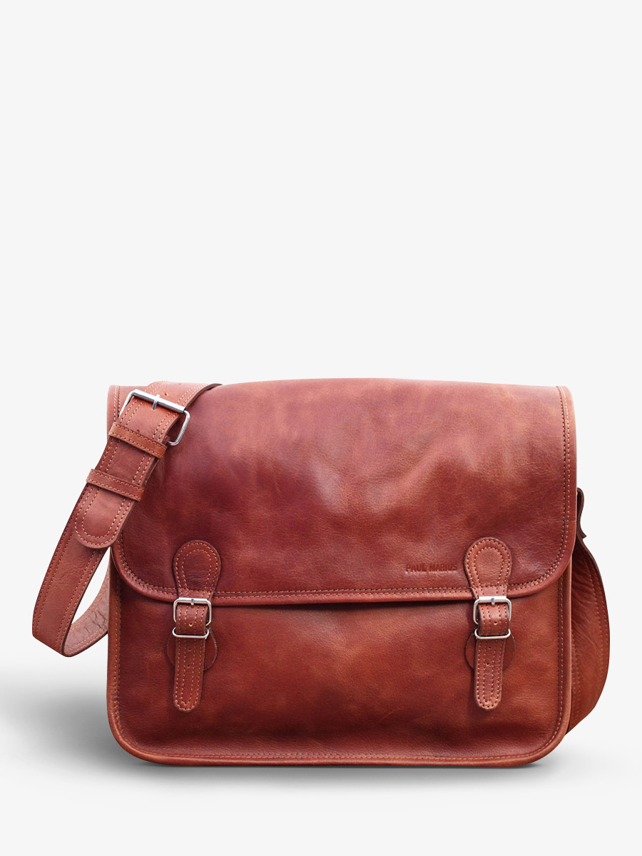 LaPochette de PAUL Naturel - sacoche homme cuir Marron