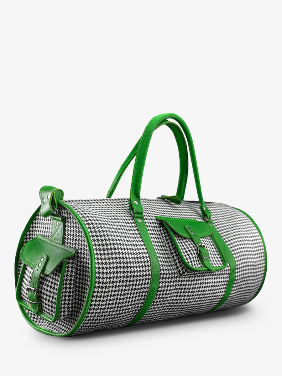 photo-vue-de-cote-sac-de-voyage-en-cuir-vert-levoyageur-xl-grand-prix-vert-acide-paul-marius-m08s60-hs-gr