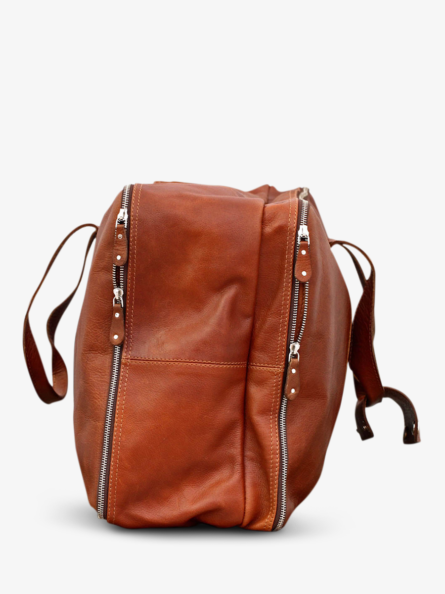 LeCabine Naturel - sac de voyage cuir Marron