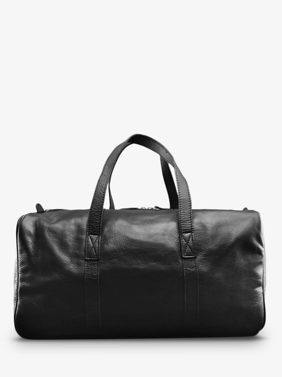 photo-vue-de-face-sac-de-voyage-cuir-noir-lecabine-noir-paul-marius-m103-b