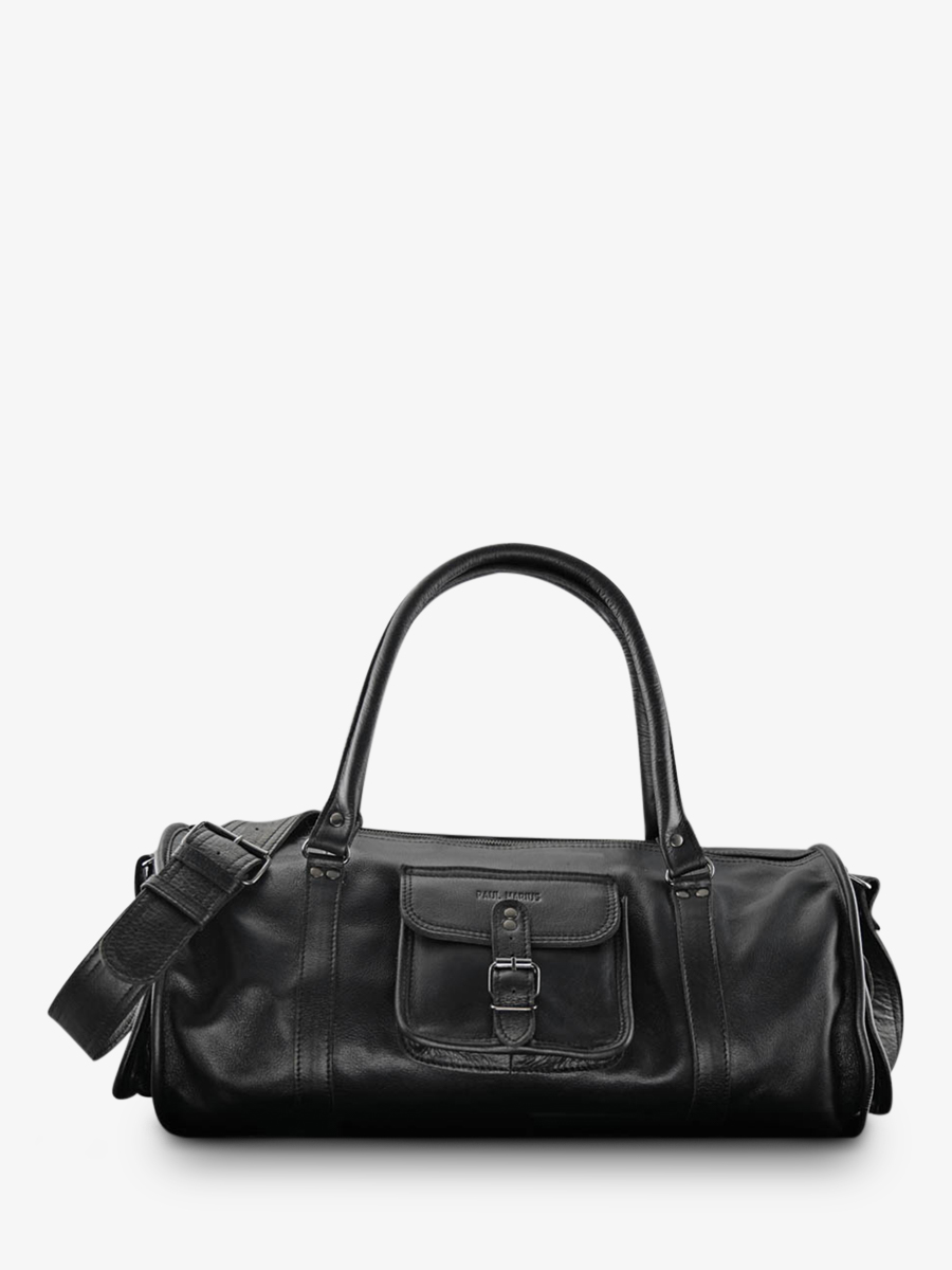 photo-vue-de-face-sac-de-voyage-en-cuir-noir-levoyageur-l-noir-paul-marius-m08s50-b