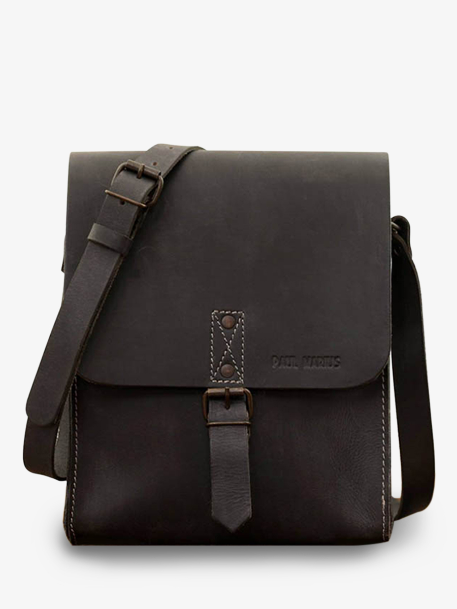 photo-vue-de-face-sacoche-cuir-homme-noir-lejournalier-noir-paul-marius-p03-b