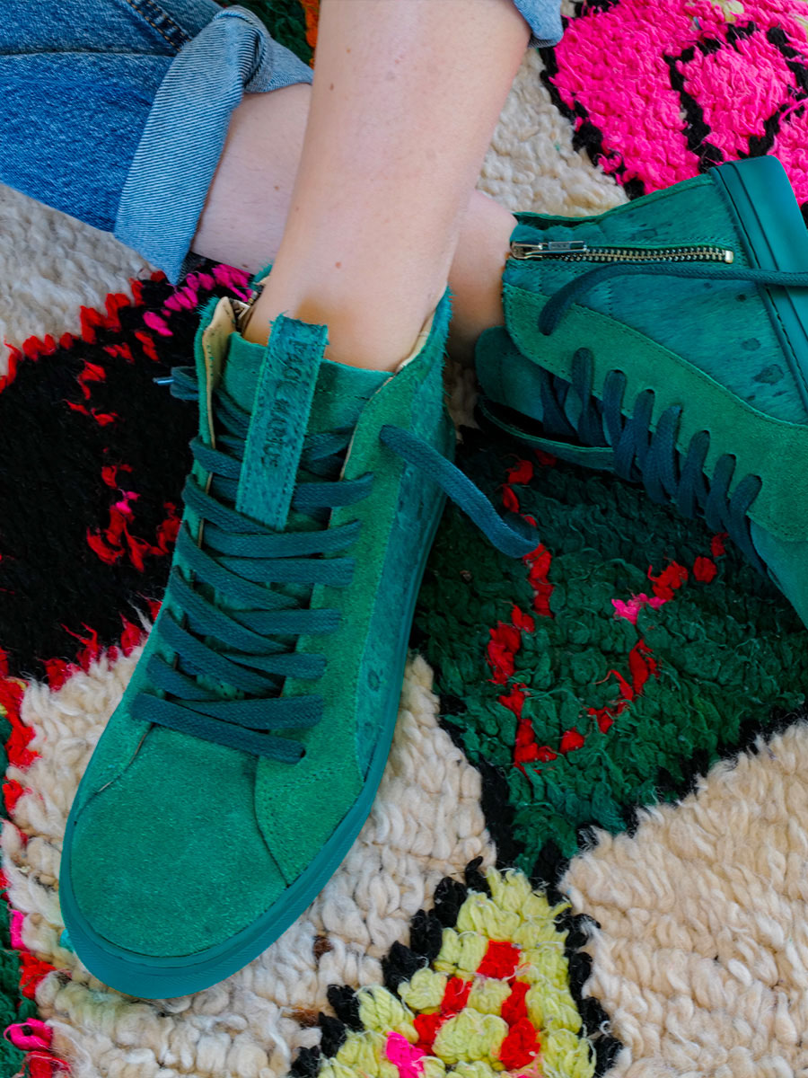 Chaussure vert canard new arrivals