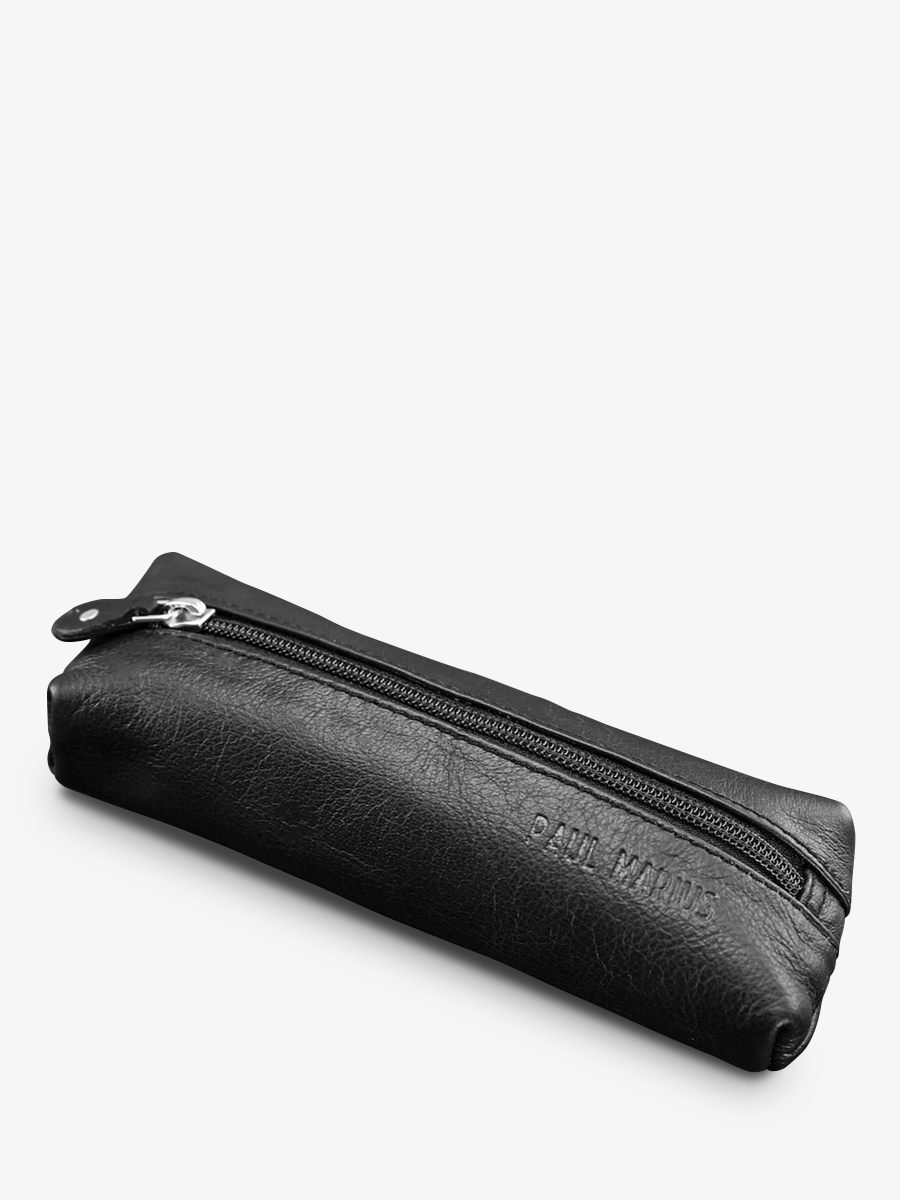 photo-vue-de-cote-trousse-stylo-ecolier-noir-leplumier-noir-paul-marius-m57-b