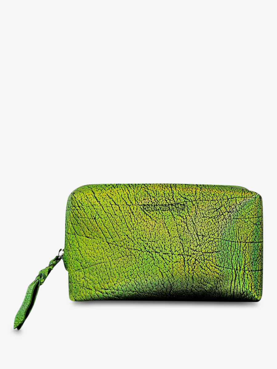 Adèle Absinthe - pochette cuir femme Vert