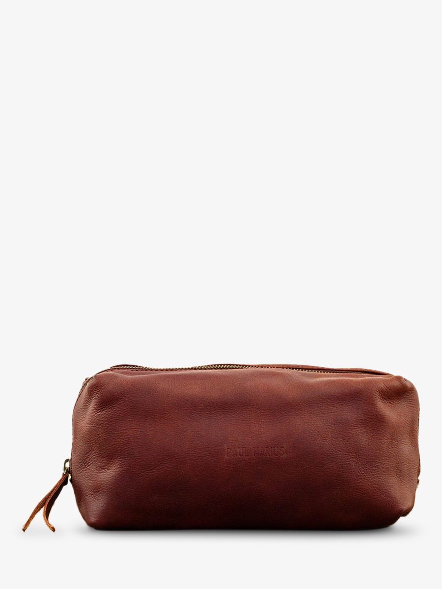 photo-vue-de-face-trousse-de-toilette-cuir-marron-lebarbier-brun-paul-marius-m501-mb