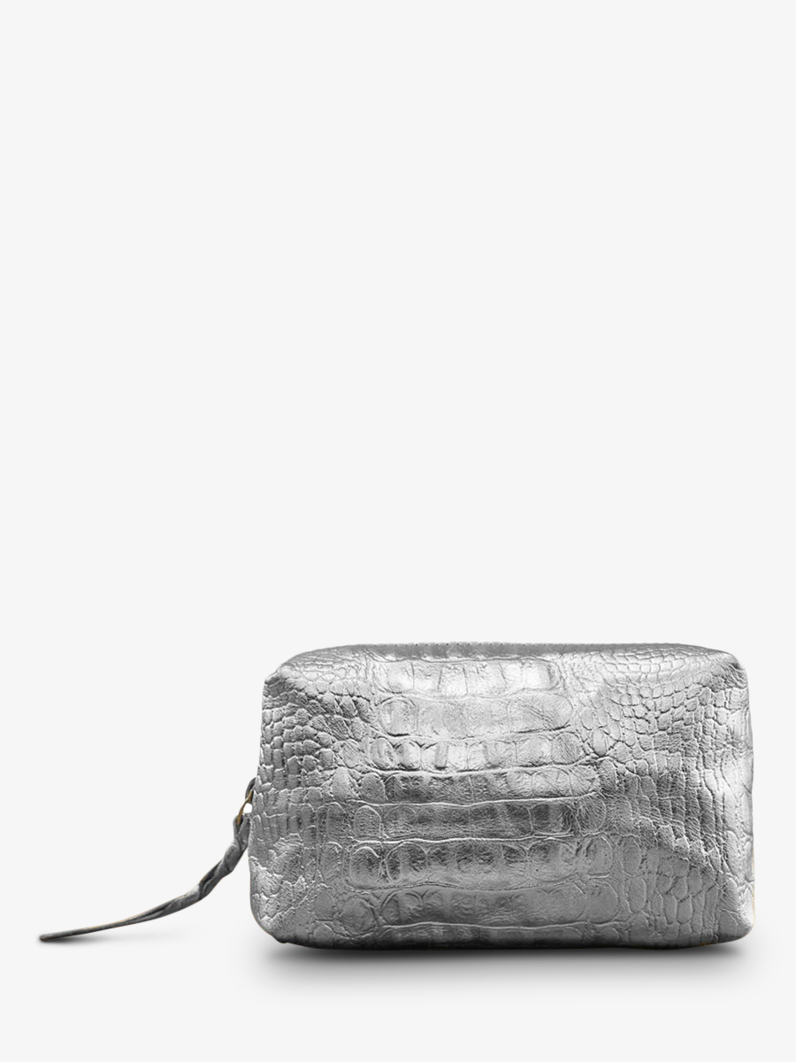 Pochette 2025 argentée femme