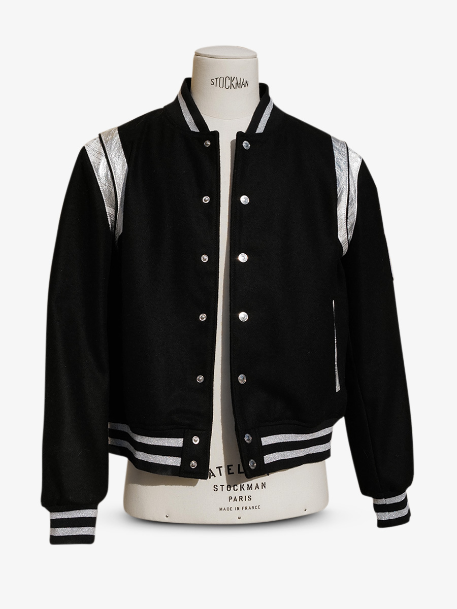 Veste teddy noir online