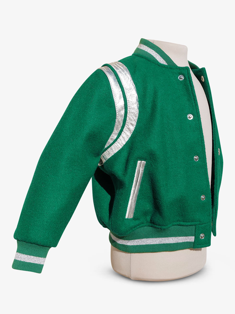 photo-vue-de-dos-teddy-blouson-cuir-et-tissus-leteddy-50s-enfant-vert-vipere-paul-marius-tdy-fifties-gr-2a