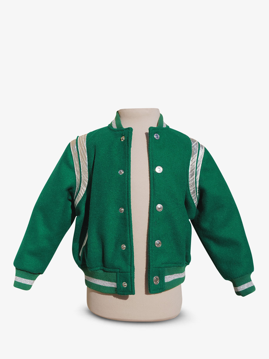 photo-vue-de-cote-teddy-blouson-cuir-et-tissus-leteddy-50s-enfant-vert-vipere-paul-marius-tdy-fifties-gr-2a